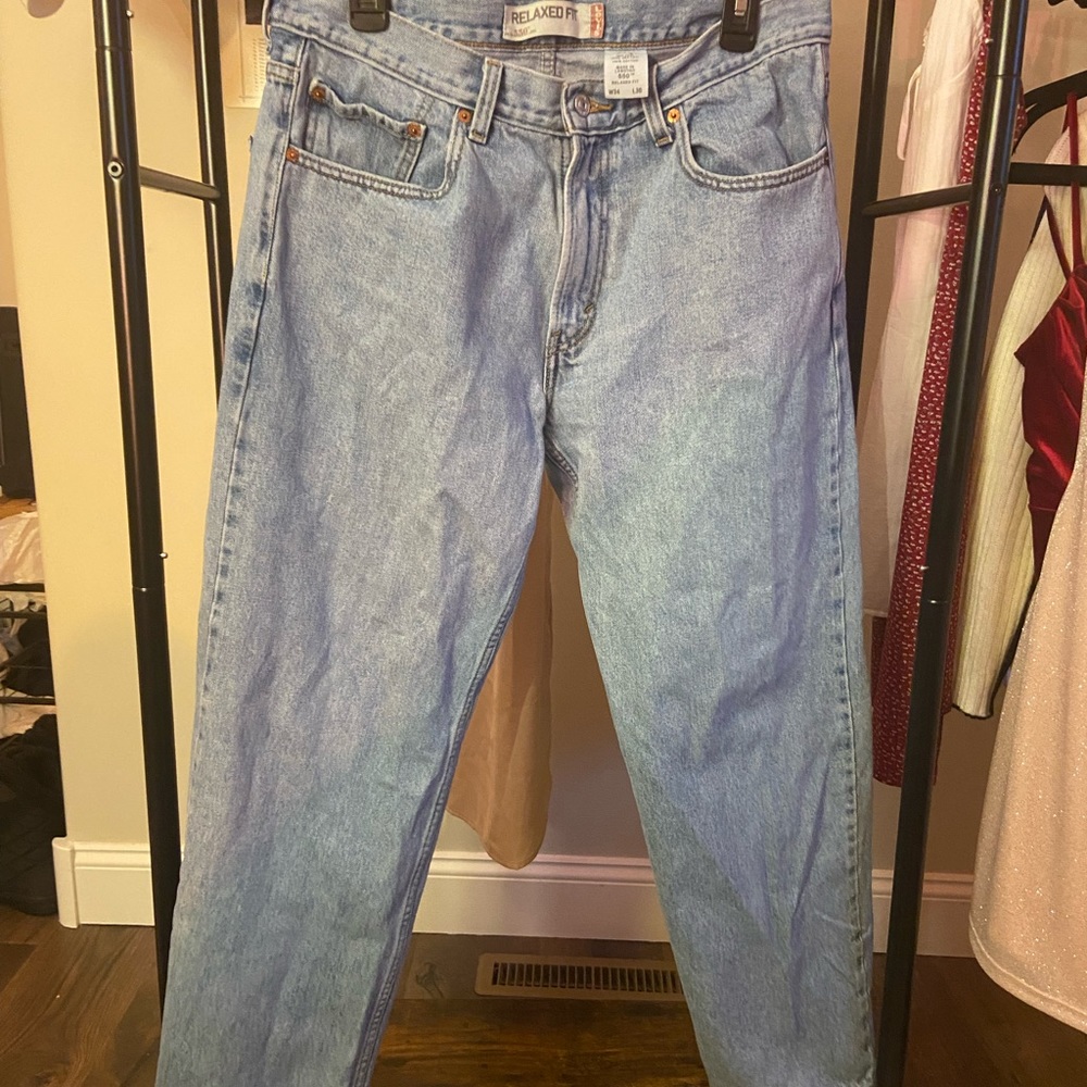vintage levi 550 relaxed fit jeans